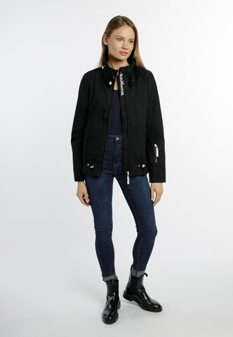 DreiMaster Maritim - Chaqueta de entretiempo en negro