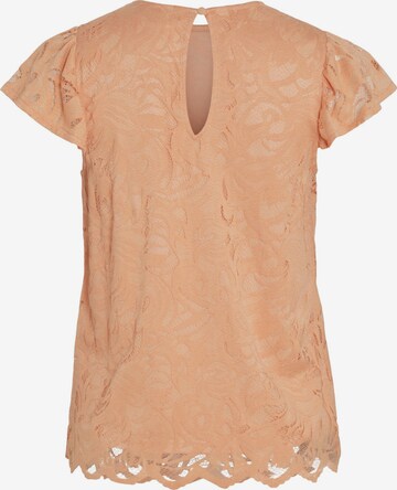 VILA Bluse in Orange