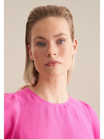 SEIDENSTICKER Blouse 'Schwarze Rose' in Roze