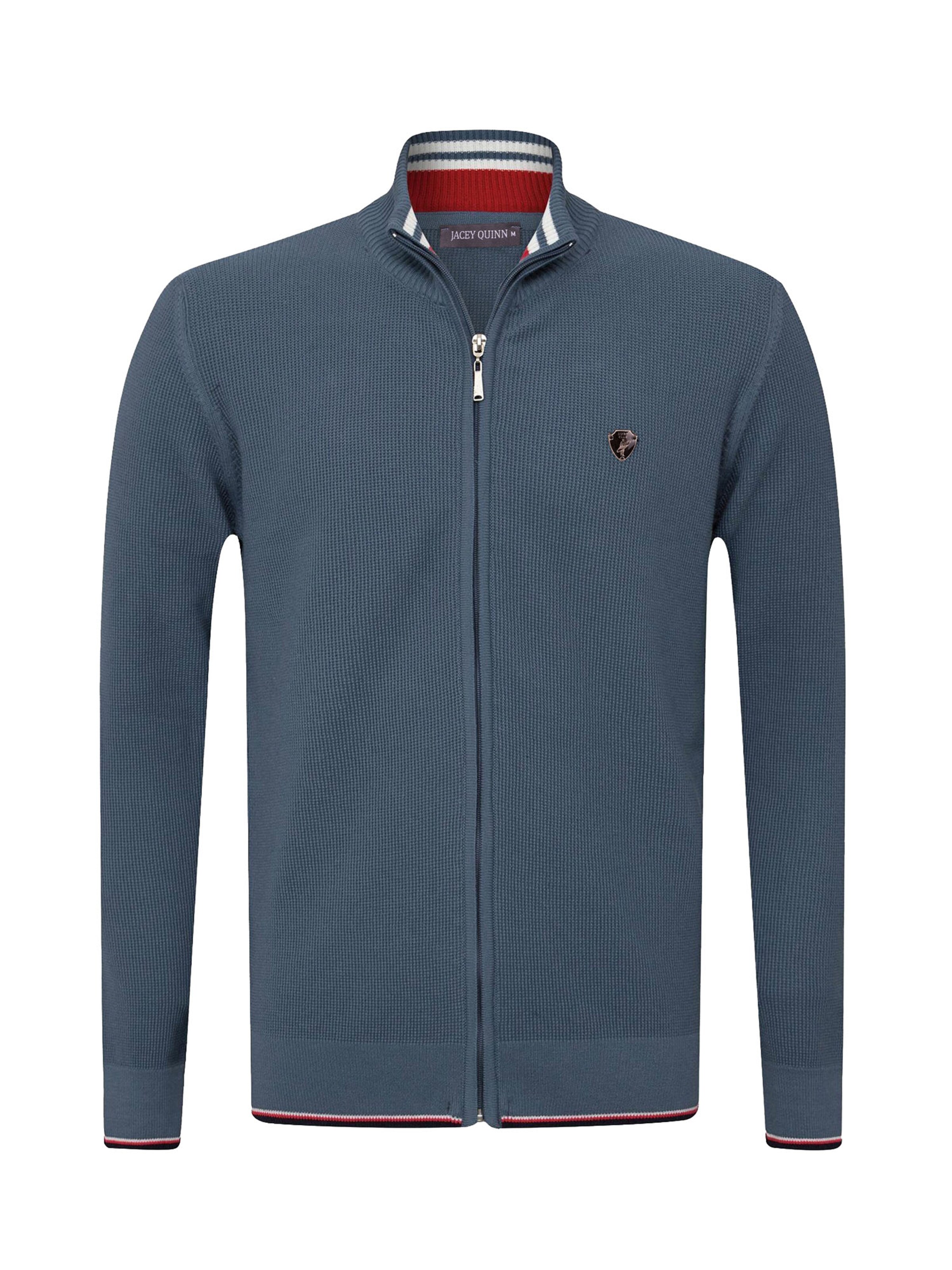 Giacchetta di Jacey Quinn in blu: frontale