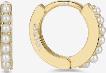 Luxenter Ohrringe 'Leofcar' in Weiß: Vorderseite