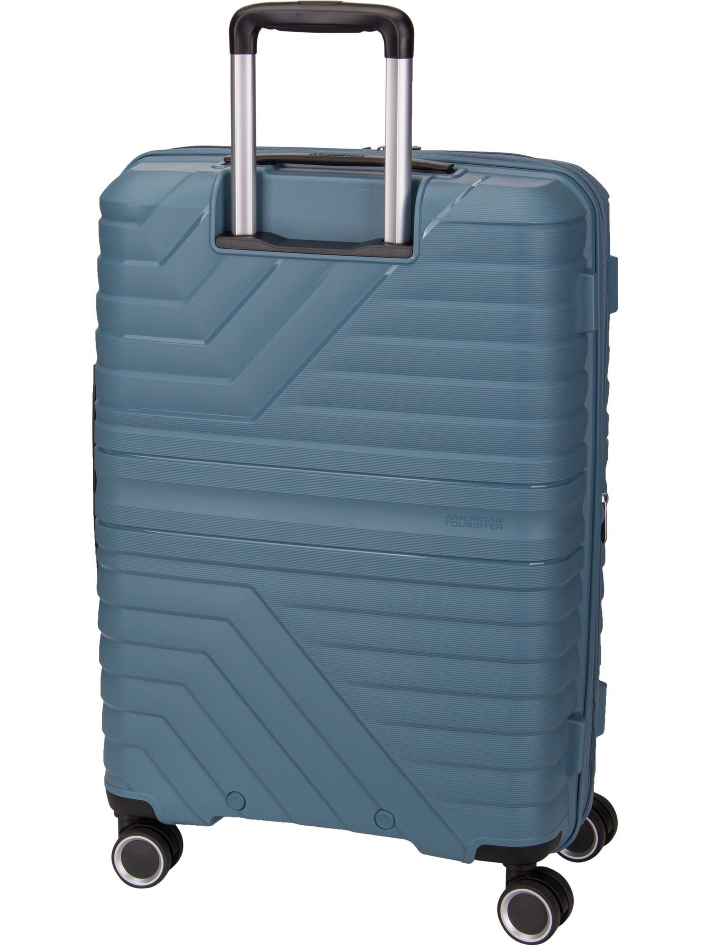 American Tourister Cart 'Flytwist Spinner 67' in Blue