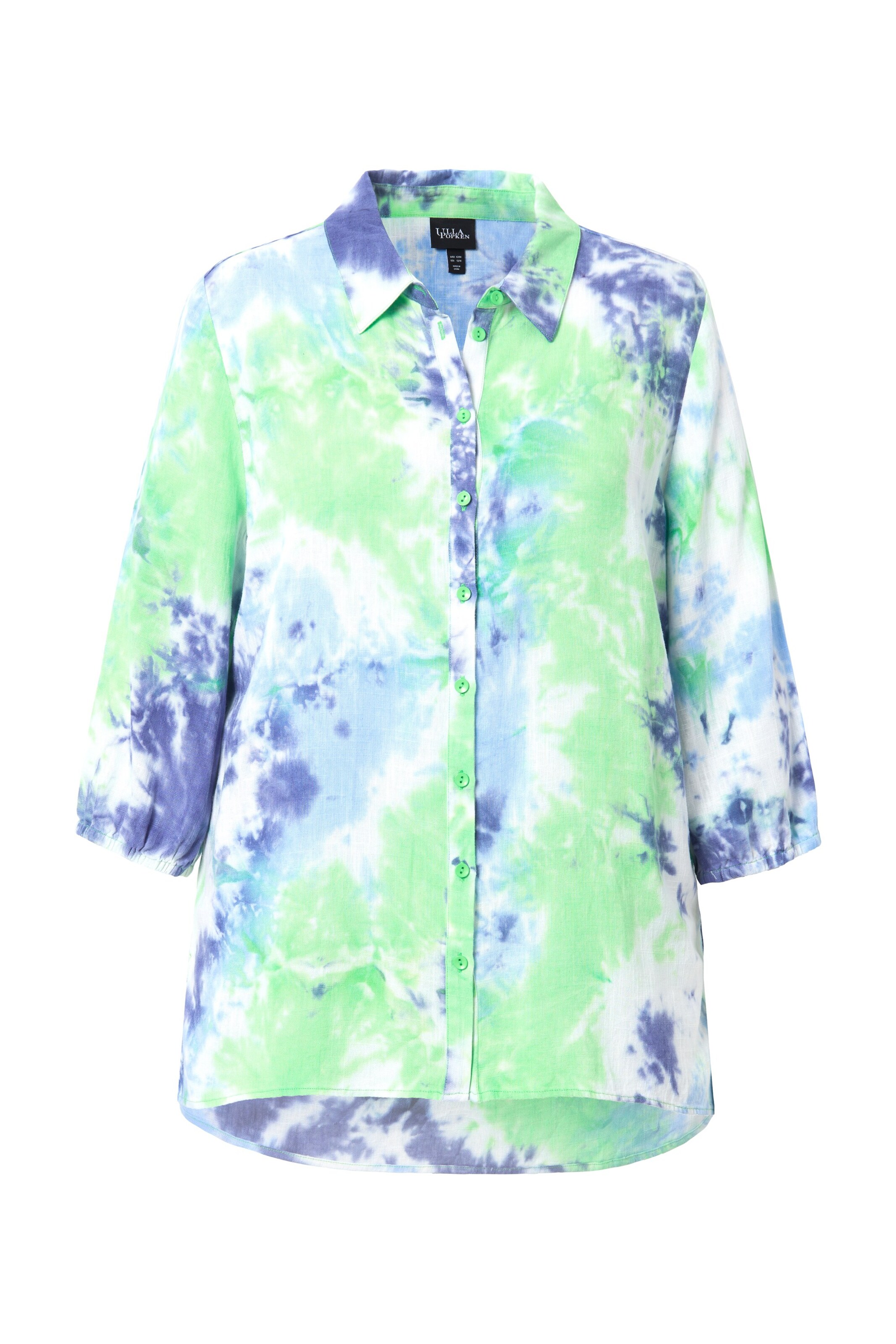 Ulla Popken Blouse in Green: front