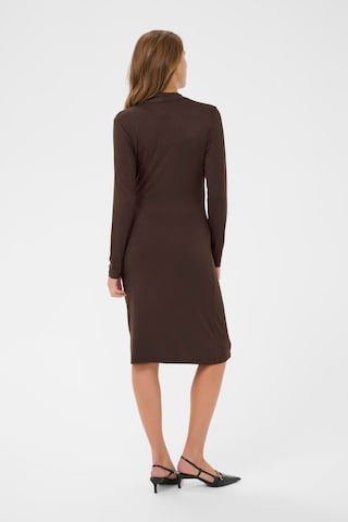 SAINT TROPEZ Jurk 'Vigga' in Bruin