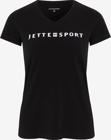 Jette Sport T-Shirt in Schwarz: predná strana