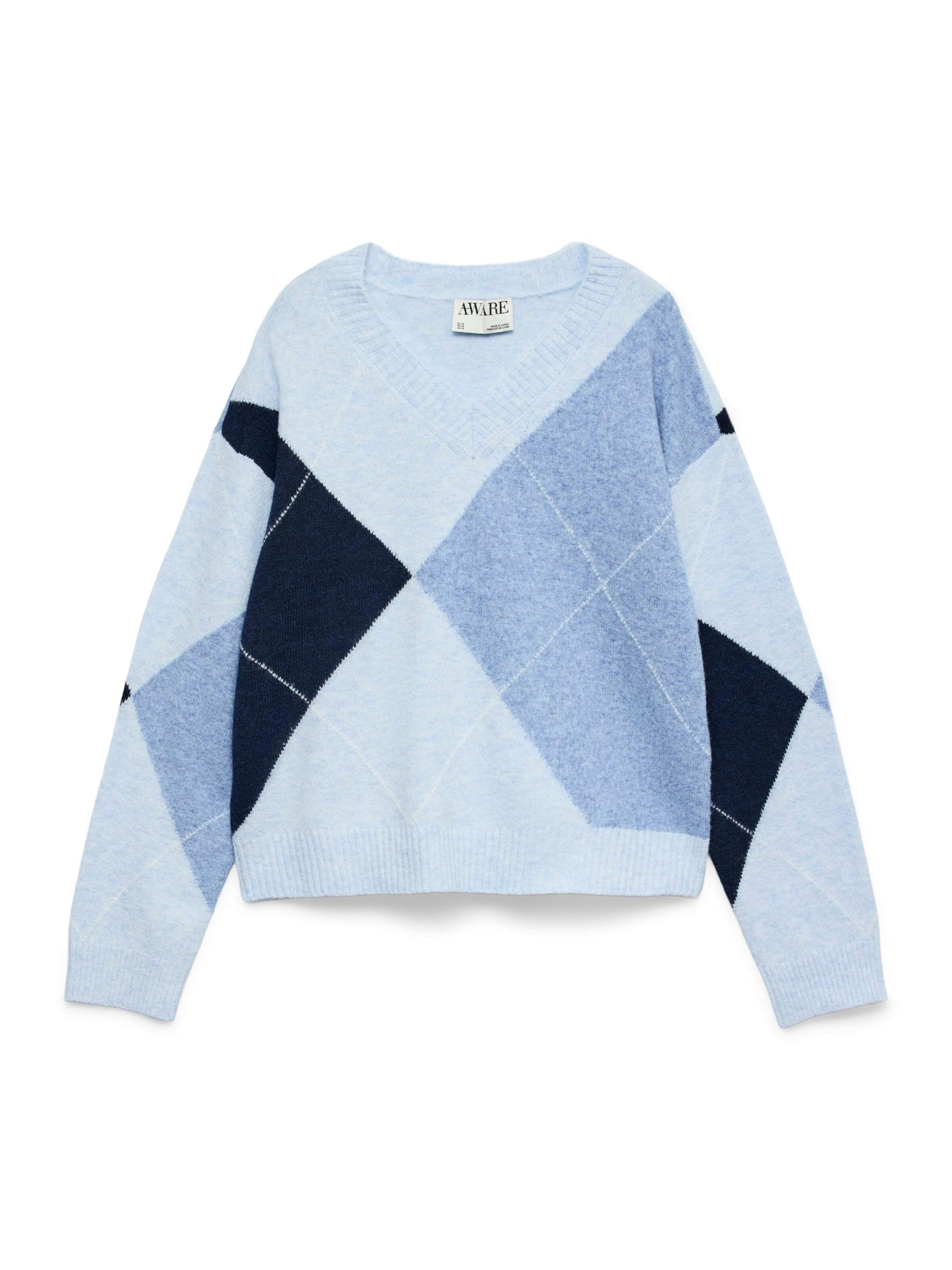 VERO MODA Pullover 'VMMaglieria'‌‌‌‌‌‌‌‌‌‌ in Blau: Vorderseite