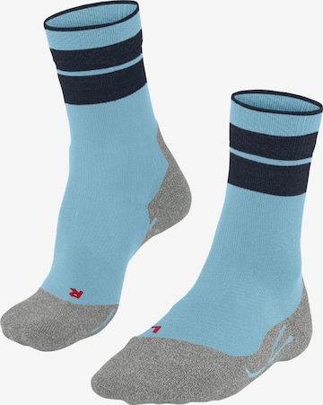 FALKE Sportsocken 'TK Compression Stabilizing' in Blau: Vorderseite