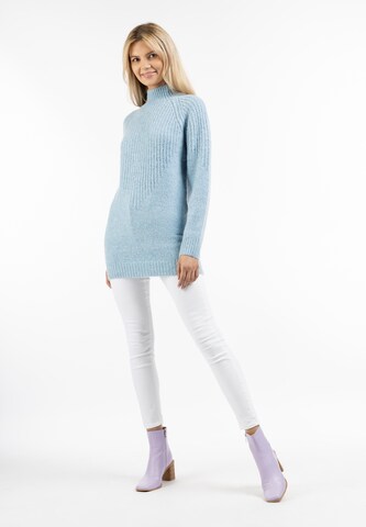 Pull-over usha WHITE LABEL en bleu