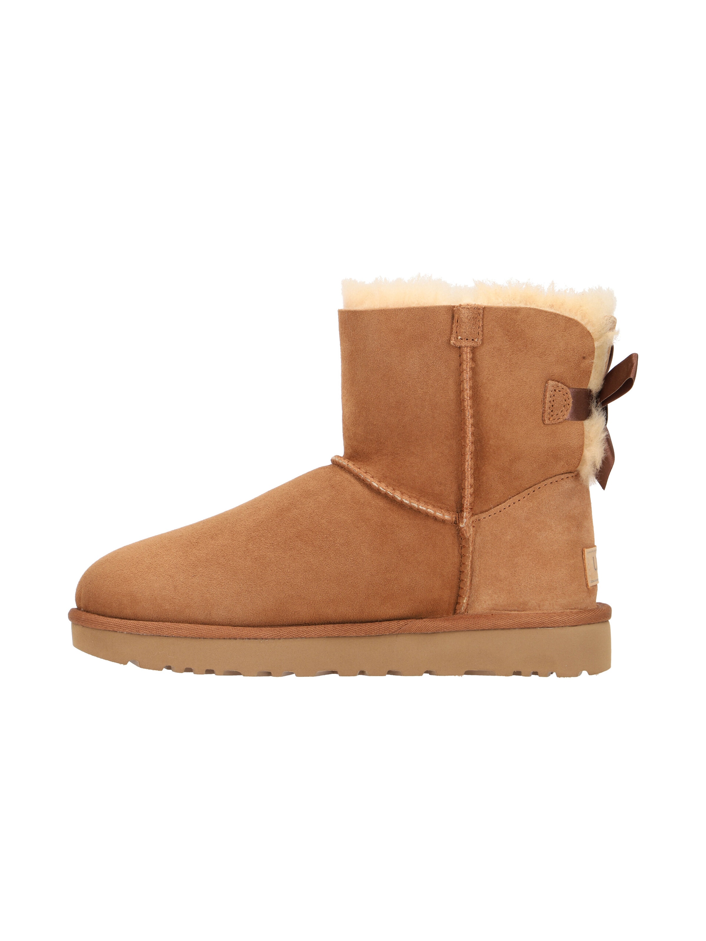 UGG Boots 'UGG Stiefel hellbraun Mini Bailey Bow II' in Braun