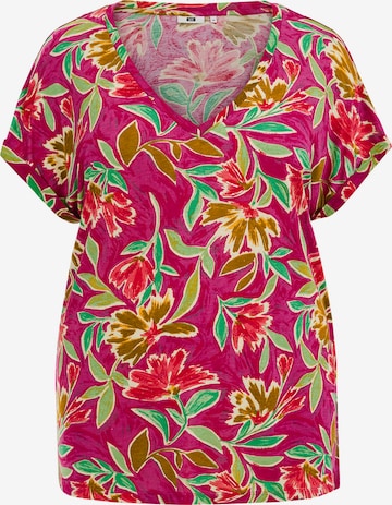 WE Fashion Shirt in Roze: voorkant