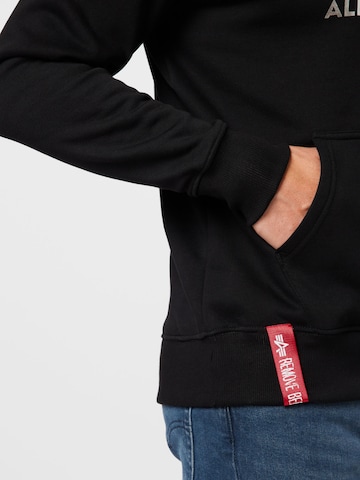 ALPHA INDUSTRIES Regular fit Sweatshirt in Black