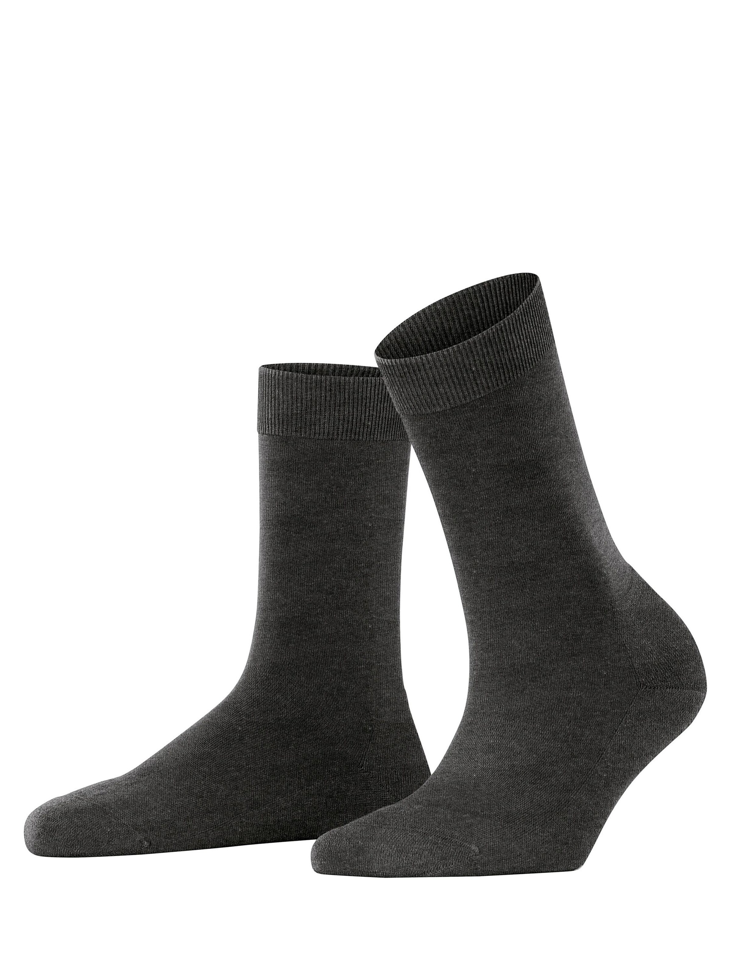 FALKE Socken 'ClimaWool'‌‌‌‌‌‌‌‌‌‌ in Grau: Vorderseite