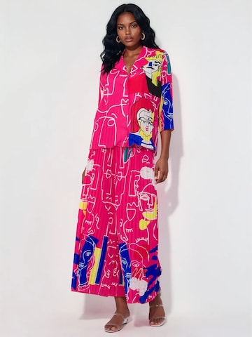 Completo pantalone di MSN Collection in colori misti: frontale