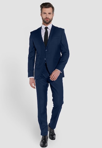 Steffen Klein Slim fit Suit in Blue: front