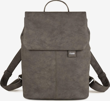 ZWEI Backpack 'Mademoiselle' in Grey: front