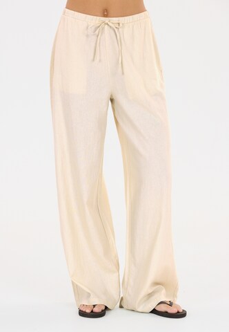 Athlecia Loose fit Pants 'Resort' in White: front