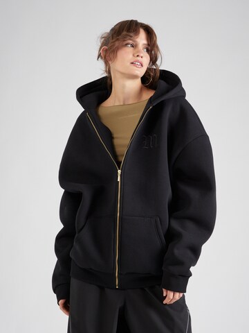 millane Sweatjacke 'Mayra' (OCS) in Schwarz: Vorderseite