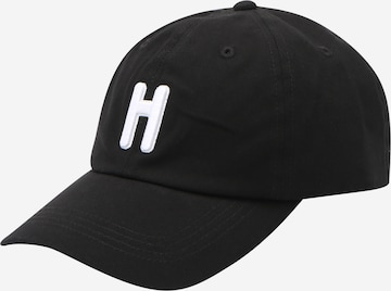 Casquette de sport Hummel en noir : devant