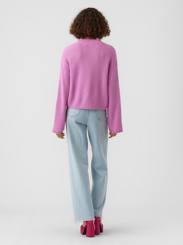 VERO MODA Sweater 'Sayla' in Purple