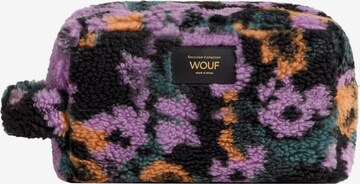 Wouf Toiletry Bag in Purple: front