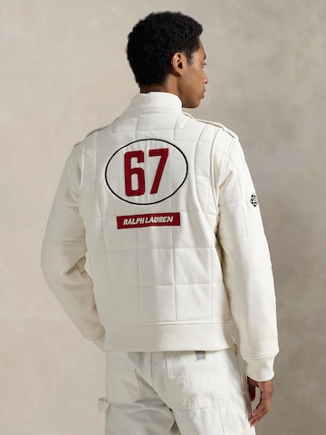 Giacca di felpa di Polo Ralph Lauren in bianco