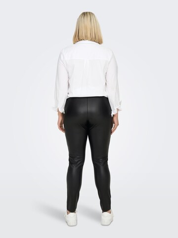 ONLY Carmakoma - Skinny Leggings 'Super-Star' en negro