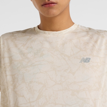 new balance Functioneel shirt 'Athletics' in Beige