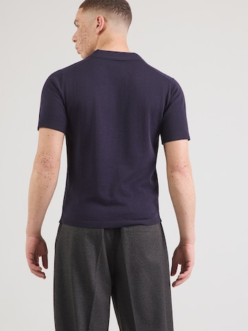 Hackett London Pullover i blå: tilbage