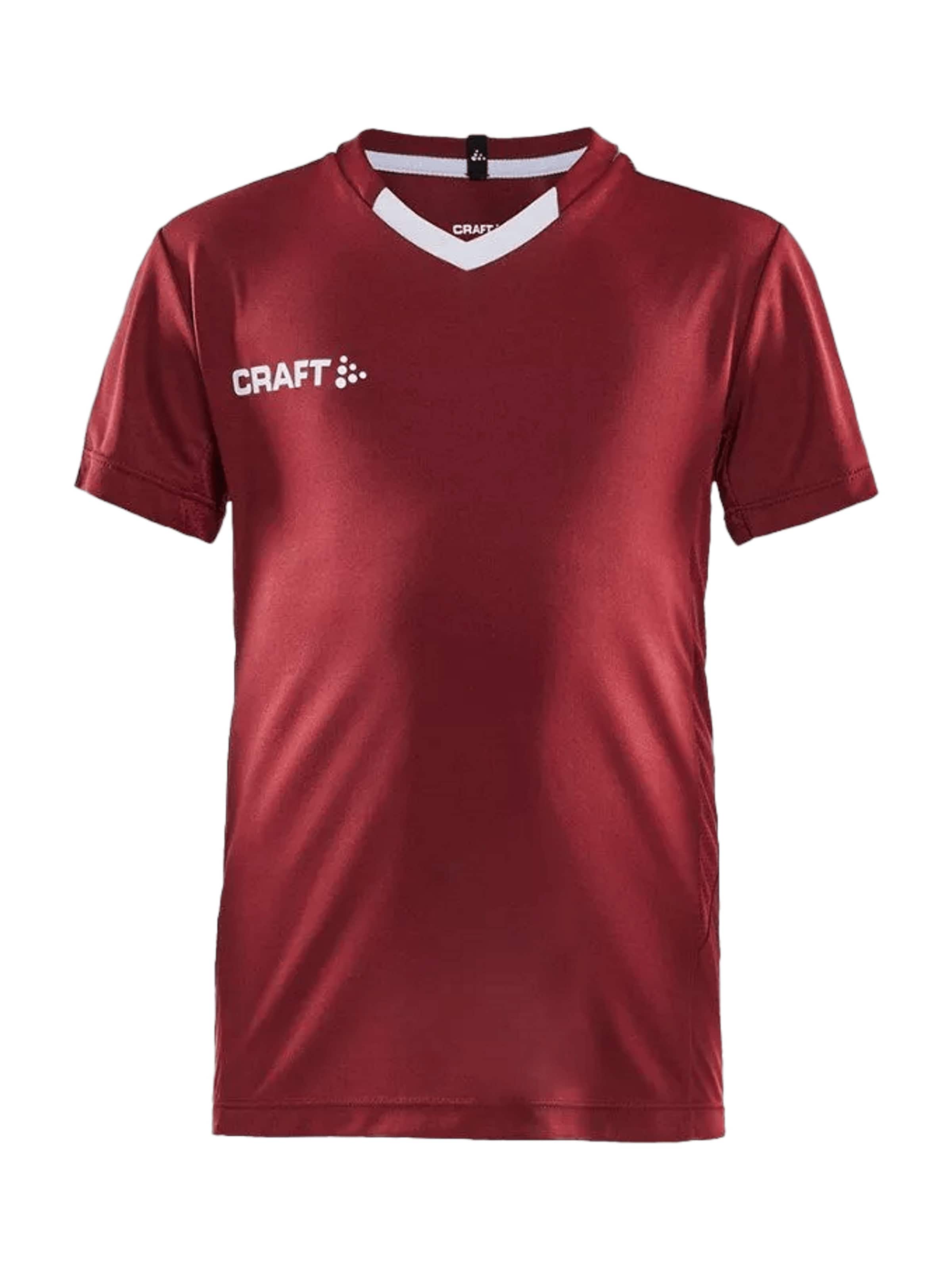 Craft Regular Sporthose 'Progress Contrast' in Rot: Vorderseite