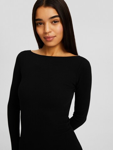 Bershka Kleid in Schwarz