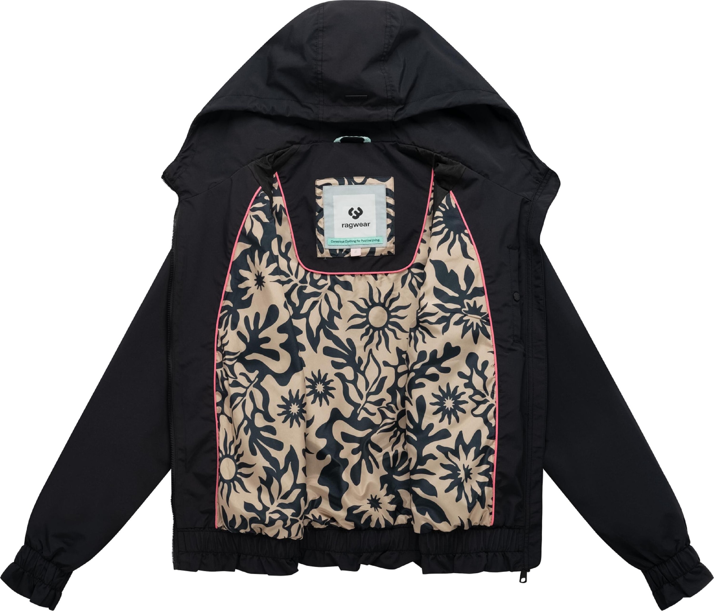 Veste outdoor 'Kissi' Ragwear en noir