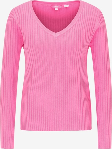 Mo ESSENTIALS Sweter w kolorze różowy: przód