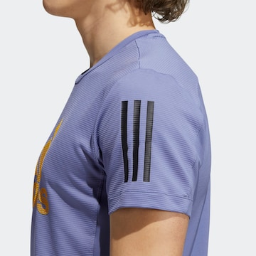 T-Shirt fonctionnel 'Warrior' ADIDAS SPORTSWEAR en violet