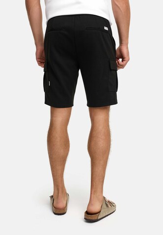 INDICODE JEANS Regular Cargo trousers ' Nezzo ' in Black