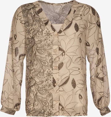 Heimatliebe Bluse in Brown: front