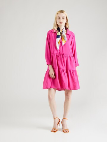 Robe-chemise Sublevel en rose : devant