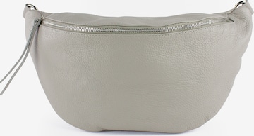 lePelou Gürteltasche in Grau: Vorderseite