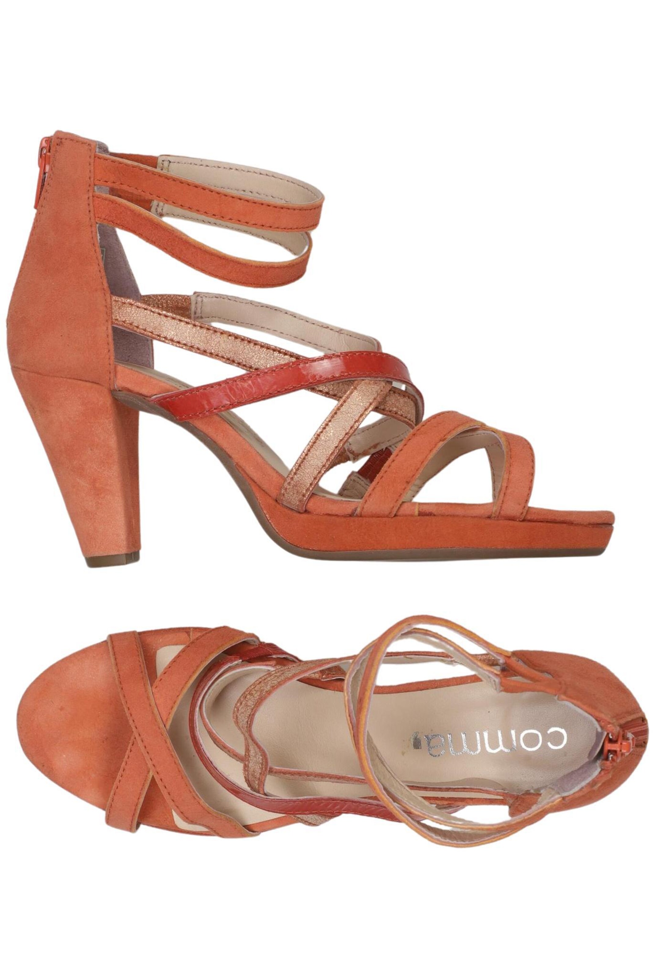 COMMA Sandals & High-Heeled Sandals in 38 in Orange: front