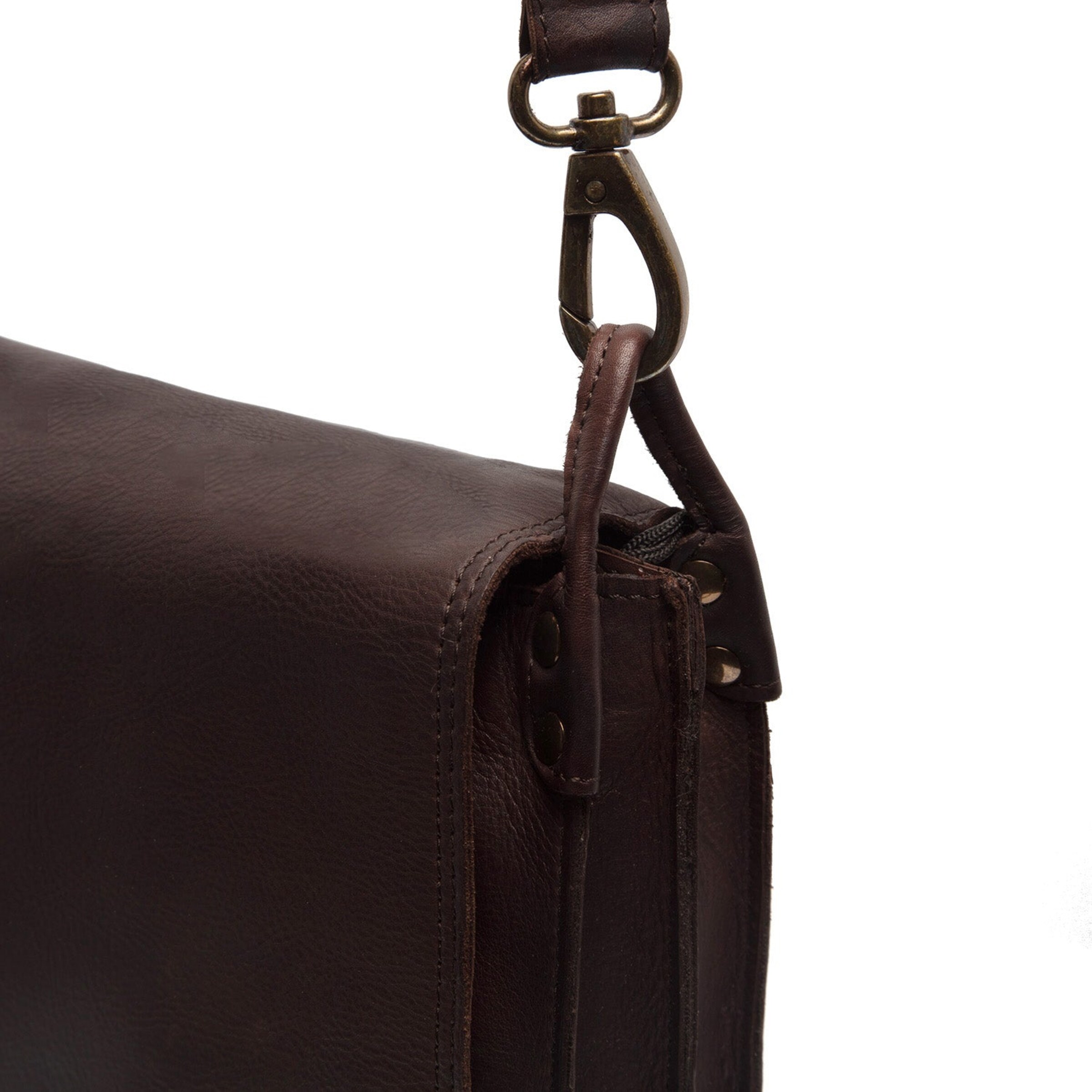 The Chesterfield Brand Schoudertas in Bruin