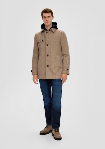 s.Oliver Between-seasons coat in Brown