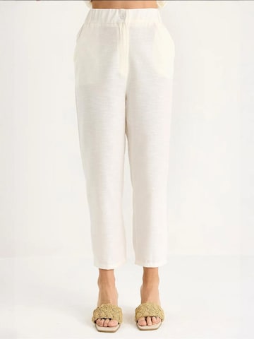 Bianco Lucci Hausanzug 'Zweiteiliges Set'‌‌‌‌‌‌‌ in Beige