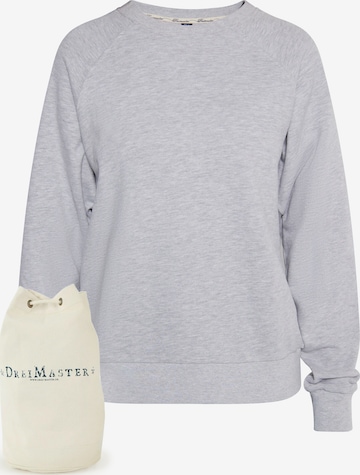 DreiMaster Maritim Set: Sweatshirt und Shopper in Grau: predná strana