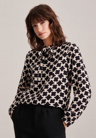 SEIDENSTICKER Bluse in Schwarz: Vorderseite