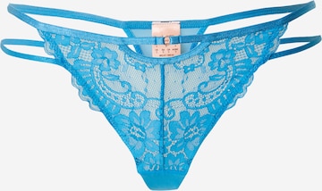 Hunkemöller - Tanga 'Milaan' em azul: frente