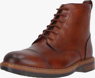 CLARKS Schnürboots 'Aldwin Cap' in braun, Produktansicht