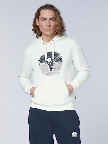 CHIEMSEE Sweatshirt in White: front