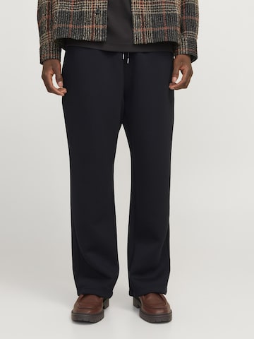 JACK & JONES Regular Chino Pants in Black: front