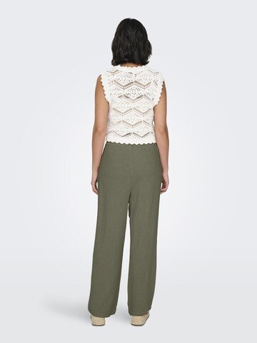 ONLY Regular Trousers 'SIESTA' in Green