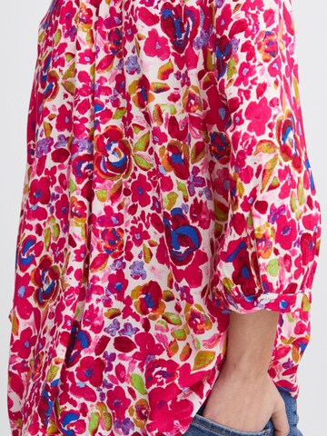 Chemisier 'Marrakech' ICHI en rose