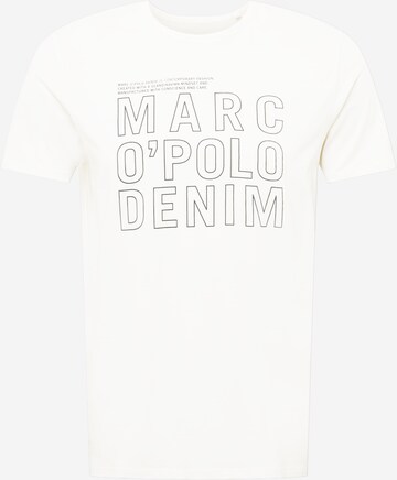 Marc O'Polo DENIM T-Shirt in Weiß: front